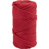 Creativ Company Macrame Cord Red, 55m - afbeelding 1