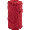 Creative Company Macrame Cord Red, 55m