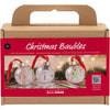 Creativ Company Mini Hobby Set Bolas de Navidad, Dibujo, 1 Caja