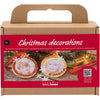 Creativ Company Mini Hobby Set Adornos navideños, marcos, 1 caja