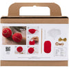 Set hobby Creative Company uncinetto, palline di Natale, rosso, 1 scatola
