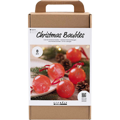 Set hobby Creative Company Palline di Natale, marmo, 1 scatola
