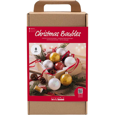Set hobby Creative Company Palline di Natale, glitter, 1 scatola