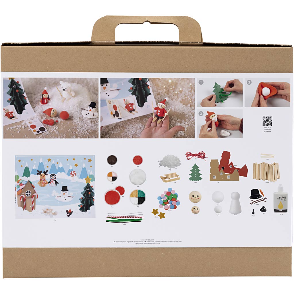 Creativ company modeling advent calendar, 1 box