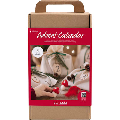 Calendario dell'avvento in feltro della Creative Company, 1 scatola
