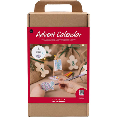 Creativ empresa dibujo calendario de adviento, dibujo, 1 caja
