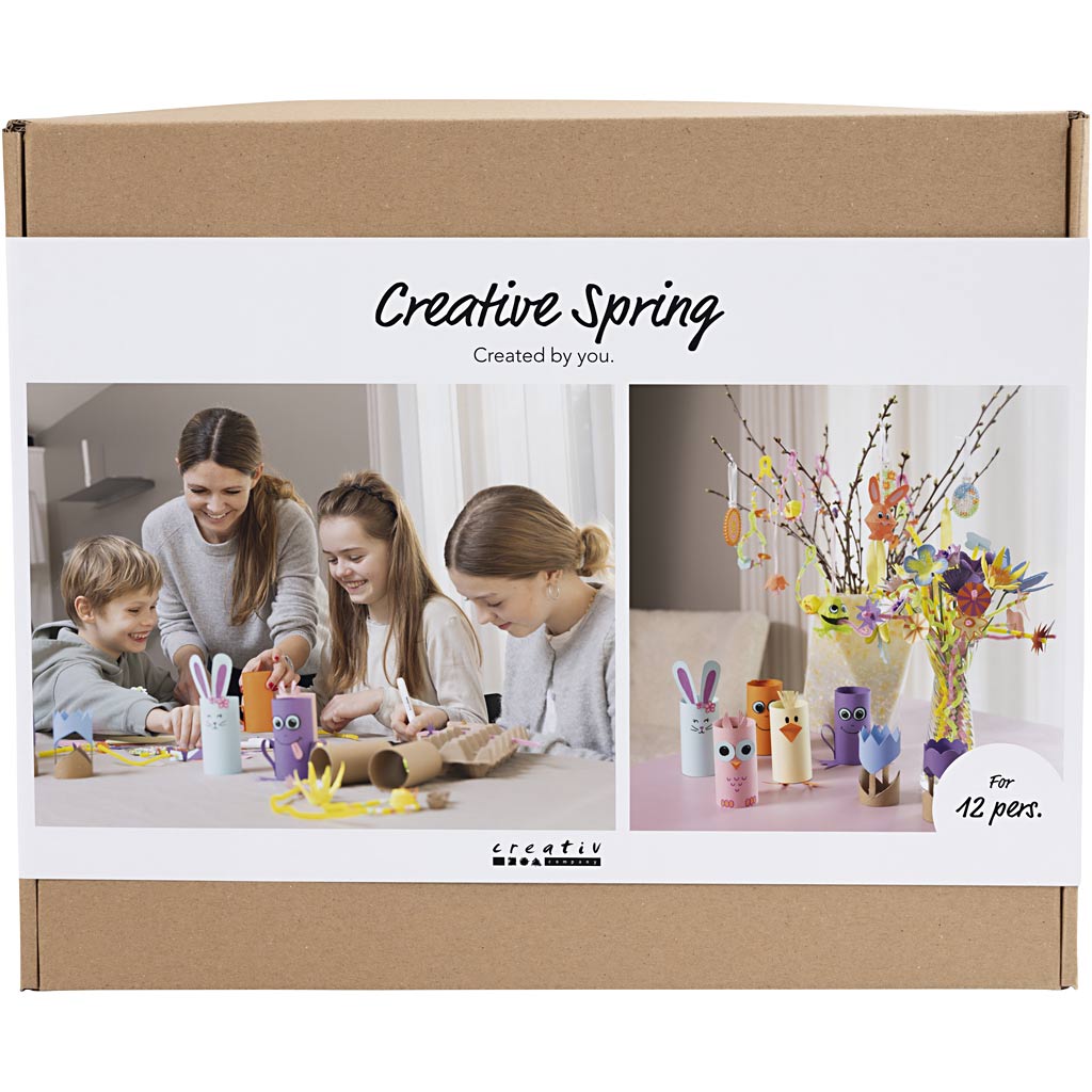 Creativ Company Group set primavera creativa, colores primaverales, 1 caja