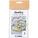 Creative Company Mini hobbyset gioielleria Shrink Film Bracelets Yellow