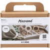 Creativ company mini hobbyset macrame servetring off-white