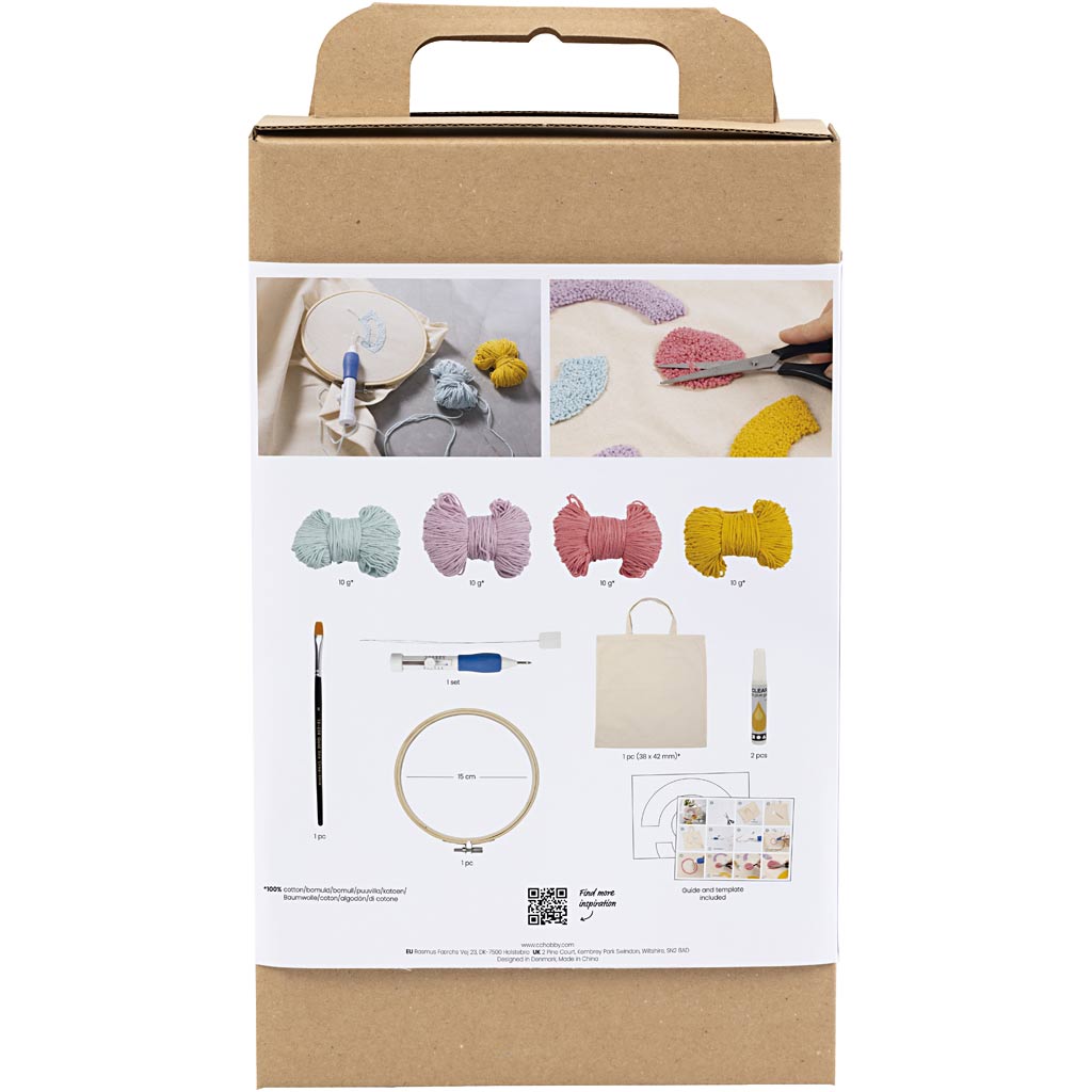Creativ Company Hobbyset Punch Needle Spring Bag Spring