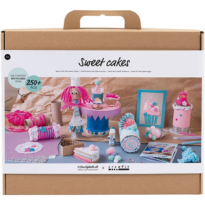 Creativ company maxi caja creativa tartas sabrosas, tartas y dulces, varios colores, 1 caja