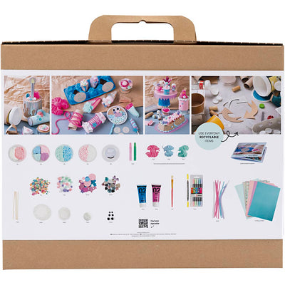 Creativ company maxi caja creativa tartas sabrosas, tartas y dulces, varios colores, 1 caja