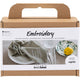 Creative Company Mini hobbyset ricamo service Dusty Green