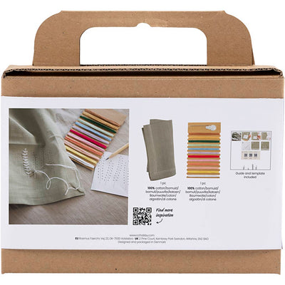 Creative Company Mini hobbyset ricamo service Dusty Green