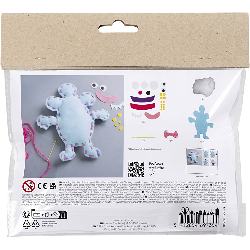 Creative Company Mini hobbyset cu See Monster
