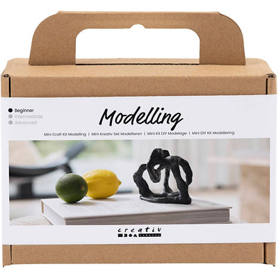 Creativ Company Mini Hobby Set para esculpir, figura, negro, 1 caja
