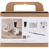 Mini set hobby per scultura, statuetta, nero, 1 scatola della Creative Company
