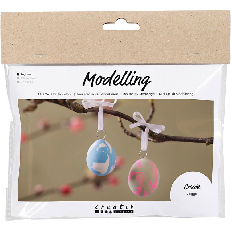 Creativ azienda mini hobby set modellazione uova marmorizzate
