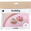 Creativ company https: www.cchobby.nl mini-hobbyset-boetseren-donuts-roze-turquoise-wit-geel-1-doos