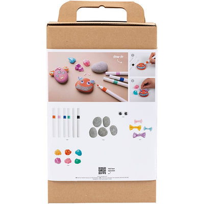Creative Company Hobbyset Stone Decoration Craft Set