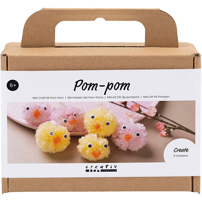 Https: www.cchobby.nl mini-hobbyset-pompom-kuikens-diverse-kleuren-1-doos