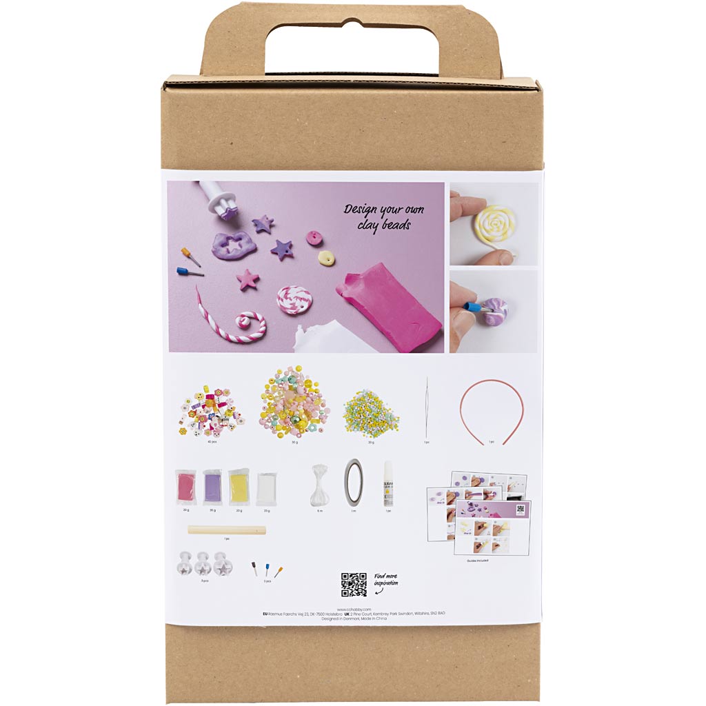 Creativ company http: www.cchobby.nl hobbyset-sieraden-kids-diverse-kleuren-1-doos