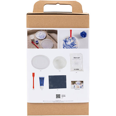 Creativ Company Hobbyset Resin Casting alrededor de la bandeja de efectos de mármol