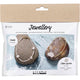 Creativ company mini hobby set de joyería, pulsera con cristal de roca, 1 caja