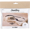 Mini set hobby di Creativ Company, collana fantastica, armonia nera, 1 scatola