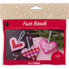 Mini set hobby di Creativ Company perline da stiro, cuori di Natale, rosa, rosa chiaro, rosso primario, bianco, 1 scatola
