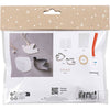 Mini set hobby per scultura Creativ Company, piccioni, bianco sporco, 1 scatola
