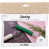 Mini kit per hobby cucito Creative Company, candele a lunga durata, 1 scatola