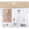 Http: www.cchobby.nl mini-hobbyset-decoraties-van-papier-skelet-zwart-wit-1-doos