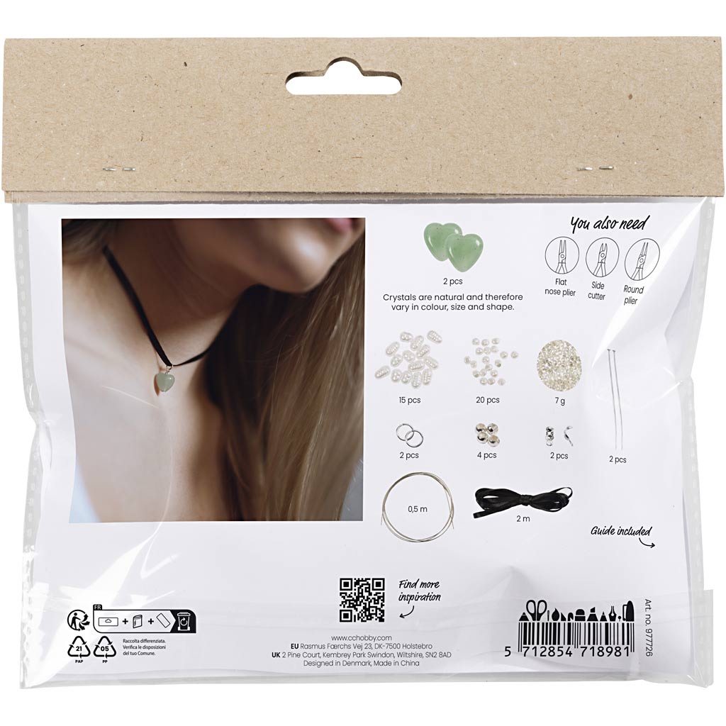 Creativ company https: www.cchobby.nl mini-hobbyset-sieraden-aventurien-hart-helder-1-doos