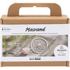 Creativ company https: www.cchobby.nl mini-hobbyset-macrame-dromenvanger-met-rozenkwarts-lichtroze-wit-1-doos