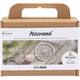 Creativ company https: www.cchobby.nl mini-hobbyset-macrame-dromenvanger-met-rozenkwarts-lichtroze-wit-1-doos