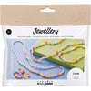 Mini set hobby gioielli, collane e braccialetti della Creativ Company, vari colori, 1 scatola
