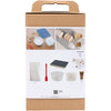 Set hobby Creative Company in resina, statuetta, beige, bianco sporco, 1 scatola
