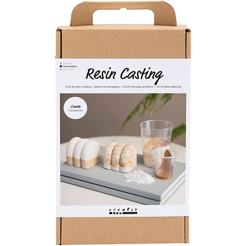 Set hobby Creative Company in resina, statuetta, beige, bianco sporco, 1 scatola