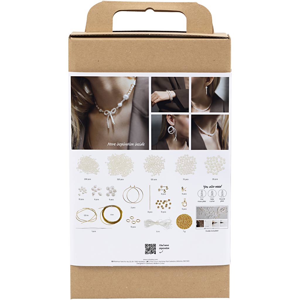 Https: www.cchobby.nl creatieve-box-sieraden-kettingen-armbanden-oorbellen-verguld-wit-parelmoer-1-doos