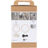 Creativ company hobby set macramé, móvil, gris, blanquecino, 1 caja