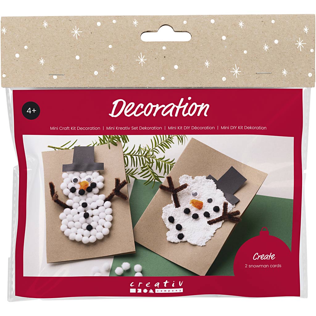 Https: www.cchobby.nl mini-hobbyset-decoratie-kerstkaarten-met-sneeuwpoppen-zwart-bruin-mid-oranje-wit-1-doos
