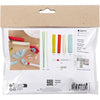 Mini set hobby di Creativ Company carta crespa, fiori di carta crespa, colori pastello, 1 scatola