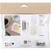 Creativ company mini set de hobby acuarela, tarjetas y sobres, 1 caja