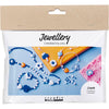 Mini set hobby Creative Company, gioielli, fiori, vari colori, 1 scatola
