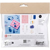 Mini set hobby Creative Company, gioielli, fiori, vari colori, 1 scatola