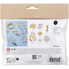 Mini set hobby di Creativ Company gioielli, collane, bracciali, orecchini, azzurro, rosso chiaro, giallo, 1 scatola