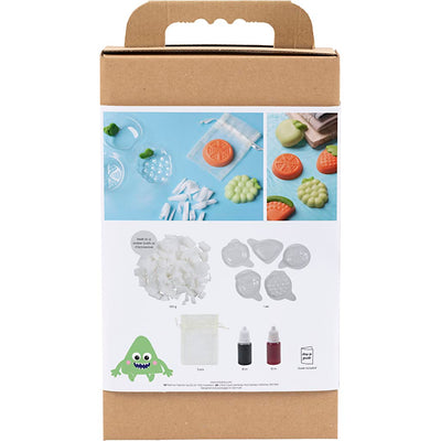 Set hobby per la produzione di sapone Creative Company, frutta, verde, arancione, 1 scatola