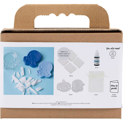 Creativ company set para hacer jabón, animales marinos, azul, 1 caja
