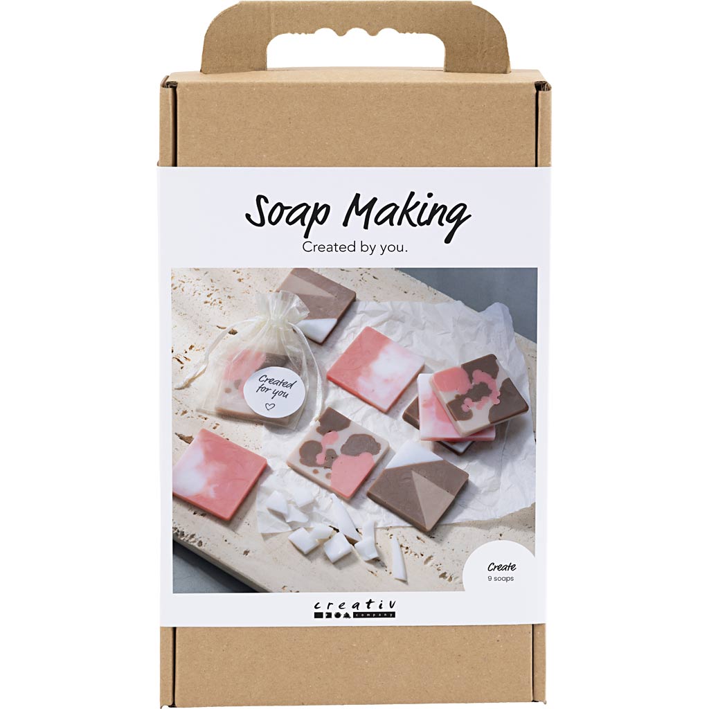 Creativ Company set de hobby para hacer jabón, cuadrado, 1 caja